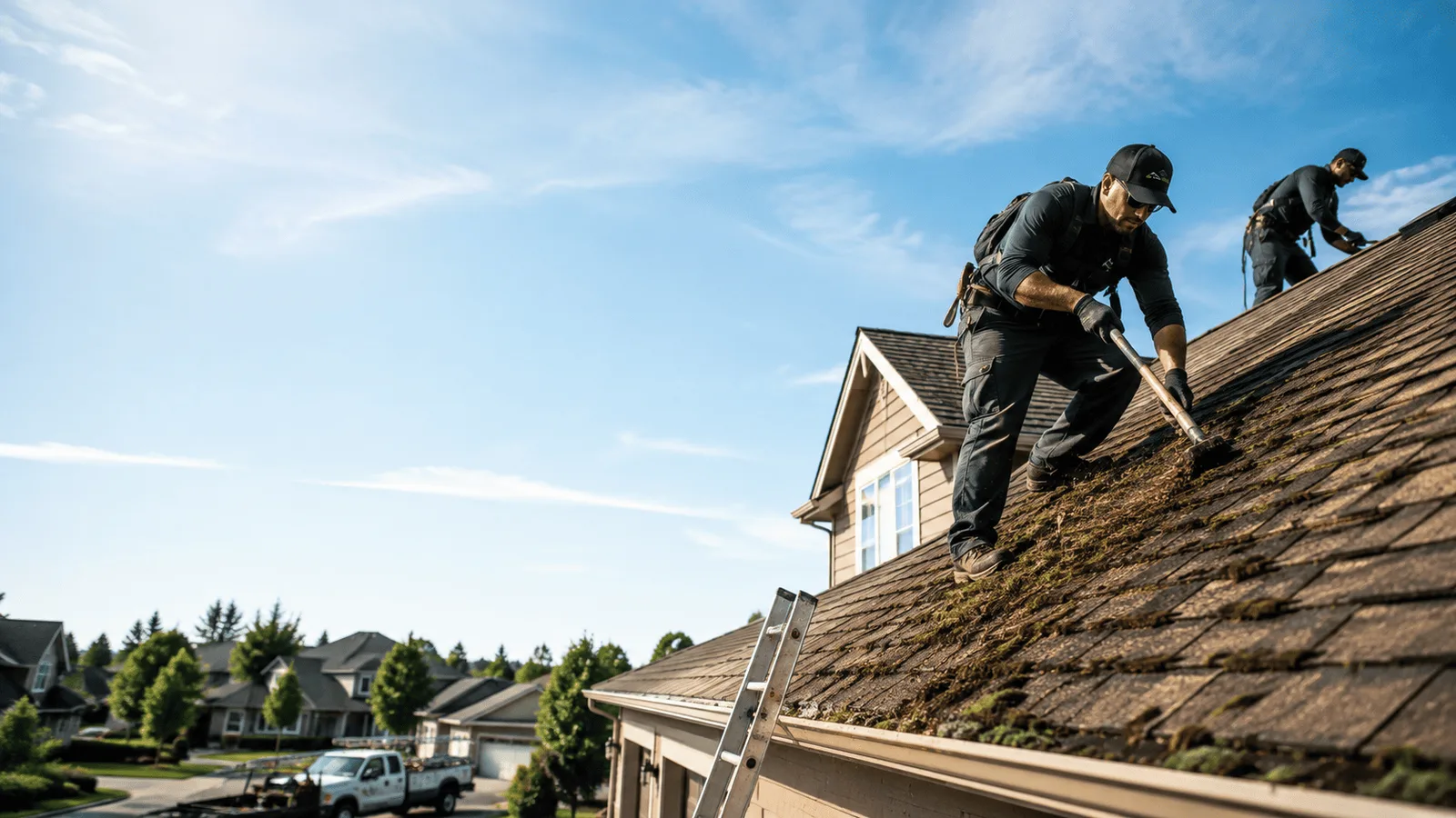 Roof Moss Removal in Mount Hermon, KY near me
